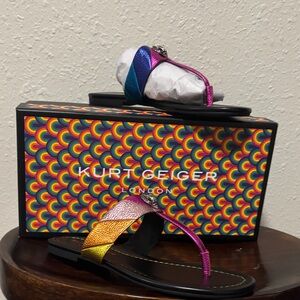 Kurt Geiger Colorful Strappy Sandals